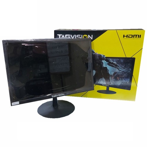 Monitor Led TV TagVision 22&quot; Built in Speaker 5ms Port HDMI / VGA / USB