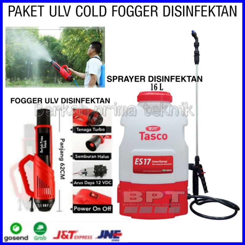 Paket ulv cold fogger sprayer disinfektan sprayer & fogger high quality bergaransi