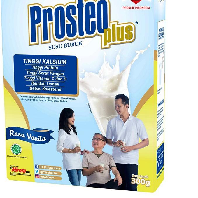 

Terbaru 9.9 Susu Tinggi Kalsium Prosteo Plus 300Gr ♠