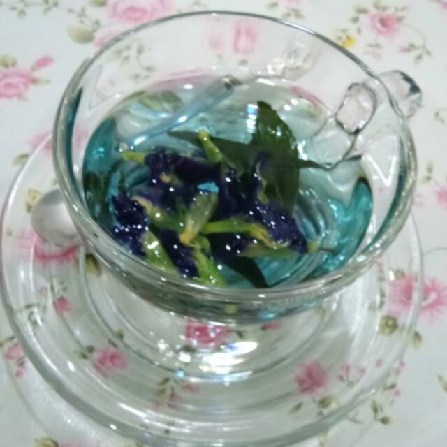 Butterfly pea /kembang telang /bunga kering /bunga /flowers tea