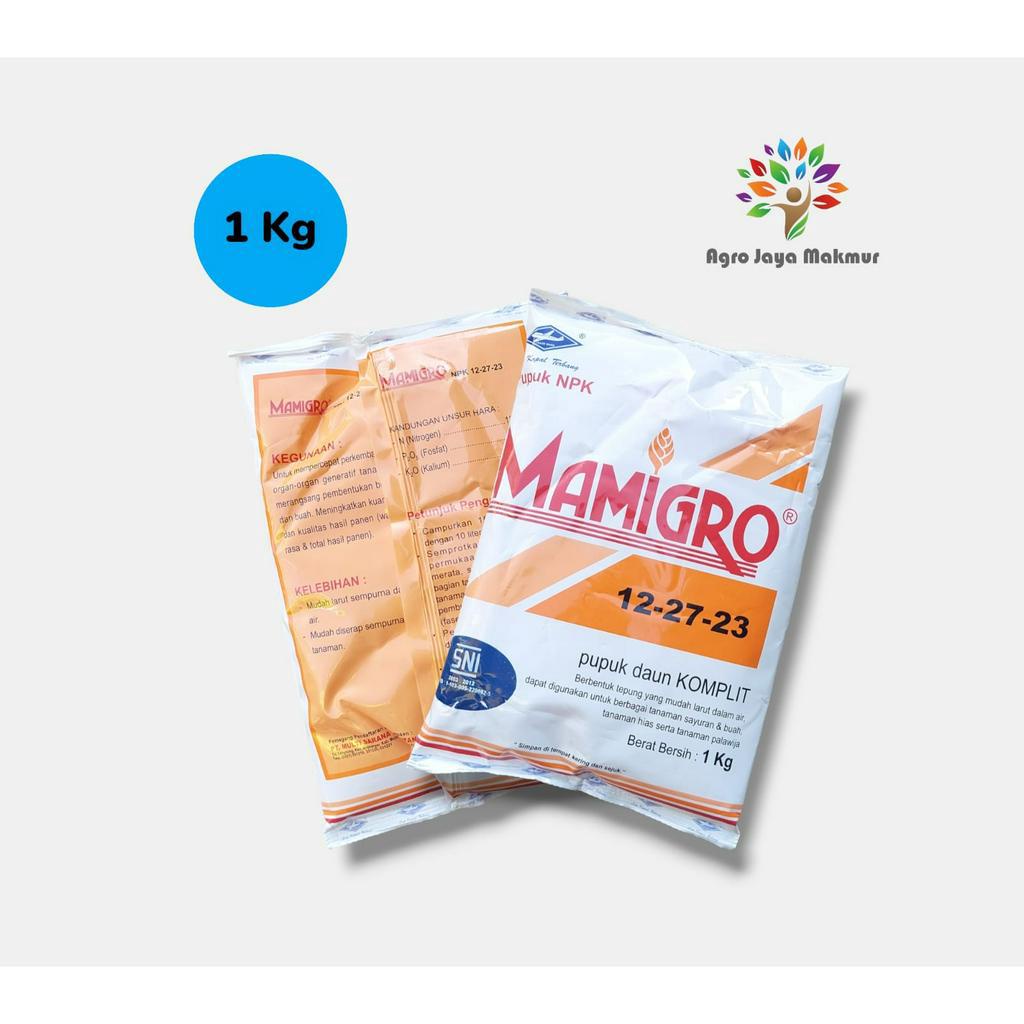 MAMIGRO 12-27-23 1 KG/pupuk npk mamigro/pupuk daun komplit/mamigro npk 12 27 23