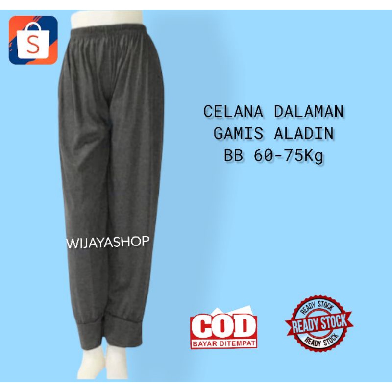 Celana Aladin / Celamis Jumbo BB 60 - 75 KG  / Celana Bahan Wanita