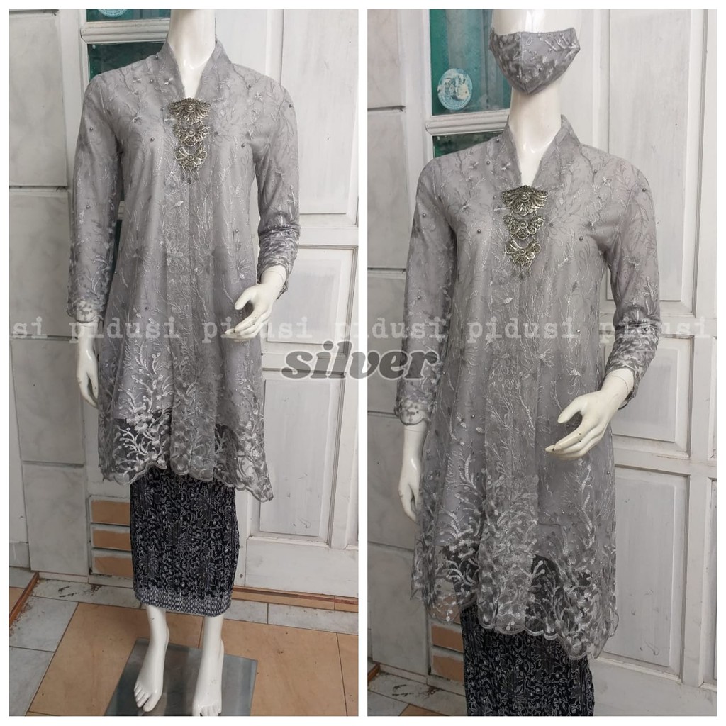 PROMO SET KEBAYA KARTINI TUNIK TULLE / SET KEBAYA KARTINI TUNIK / SET KEBAYA MUSLIMAH