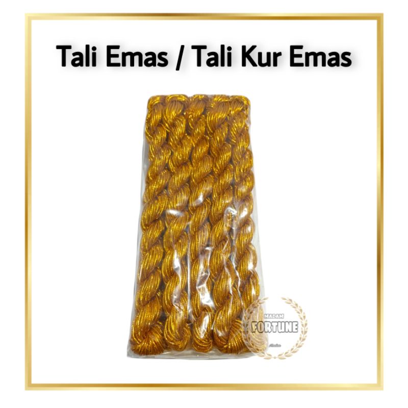 Tali Emas souvenir  / Tali Kur emas / Tali souvenir / benang emas souvenir