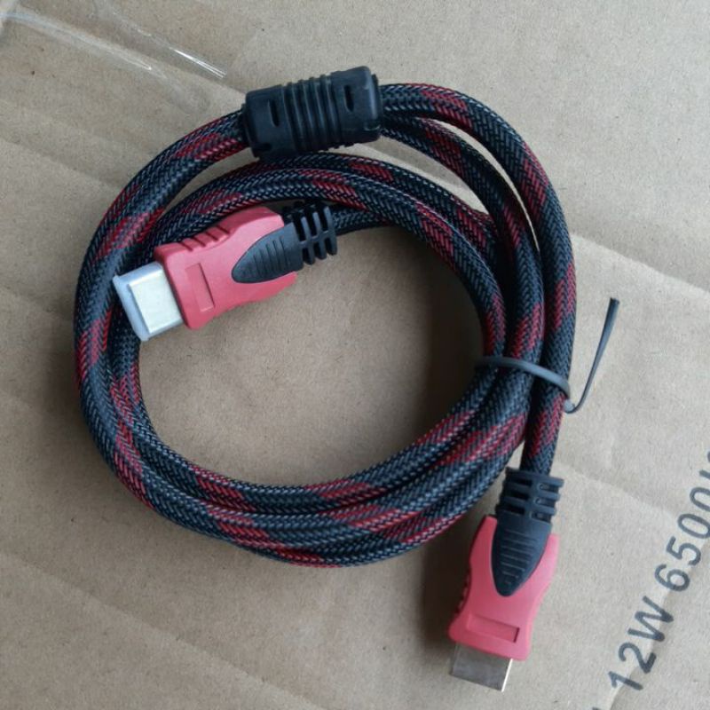 KABEL HDMI MODEL JARING 1,5METER UNTUK TV DVB T2 PC KOMPUTER DLL