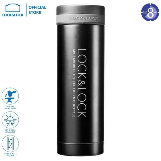 Lock & Lock Hot and Cool Tumbler Mini Mug 300ML (LHC561) hitam