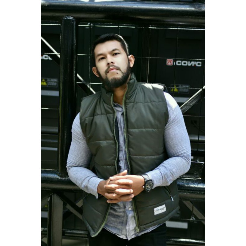 jaket rompi murah vest sepeda motor outdoor gunung