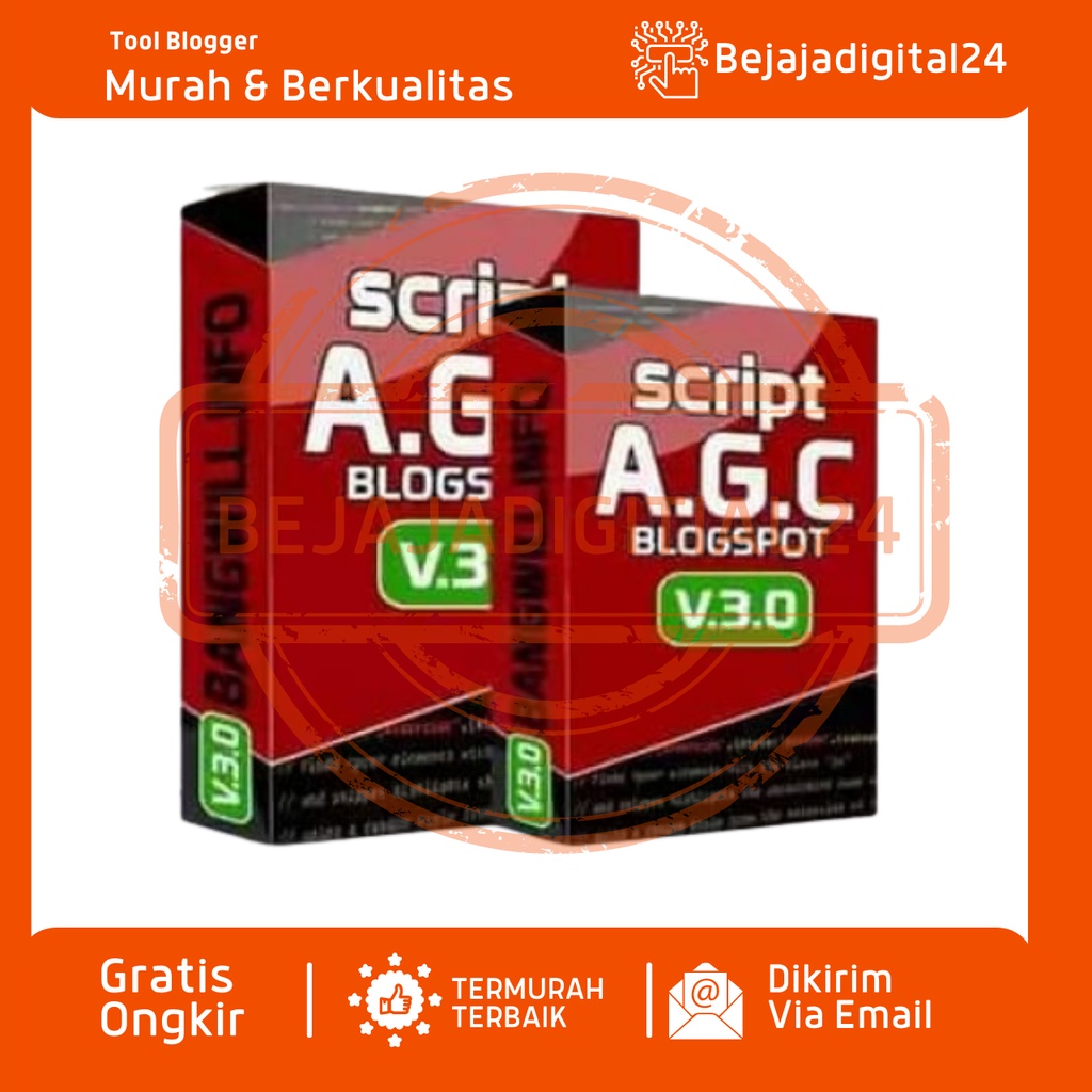 Termurah AGC Blogspot 3.0 Original Free Ebook TRIK SI PEMALAS 2021