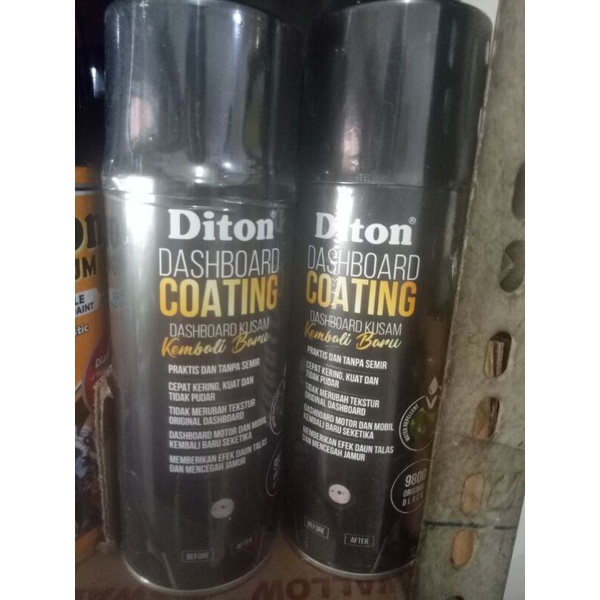 Diton dashboard coating warna hitam