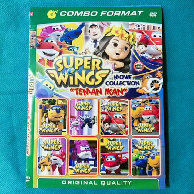 Terlaris DVD Film Anak Collection SUPER WINGS Teman Ikan
