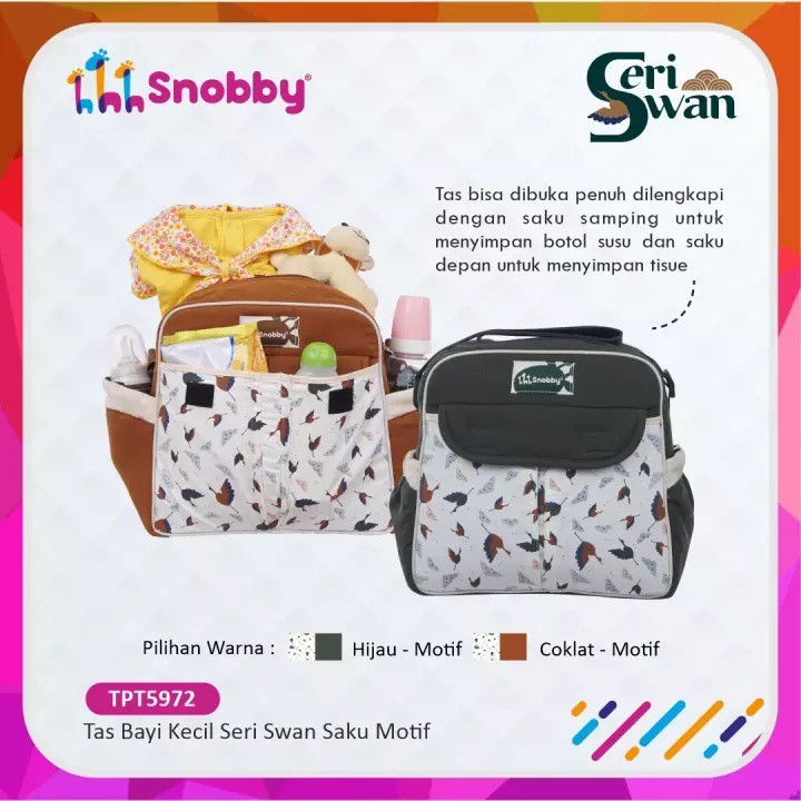 Snobby Tas Bayi Kecil Swan series - TPT5972