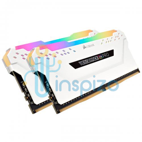 Corsair Vengeance RGB PRO 16GB (2 x 8GB) DDR4 3200MHz -CMW16GX4M2C3200C16W White