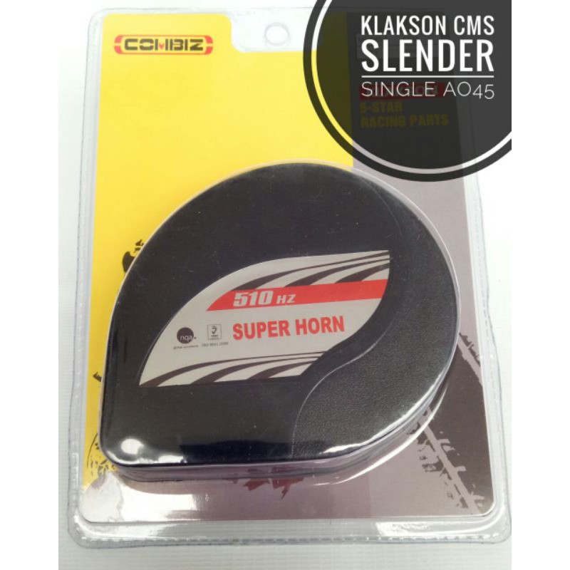 Klakson Siput Engkel/Klakson Keong Gepeng Single Universal