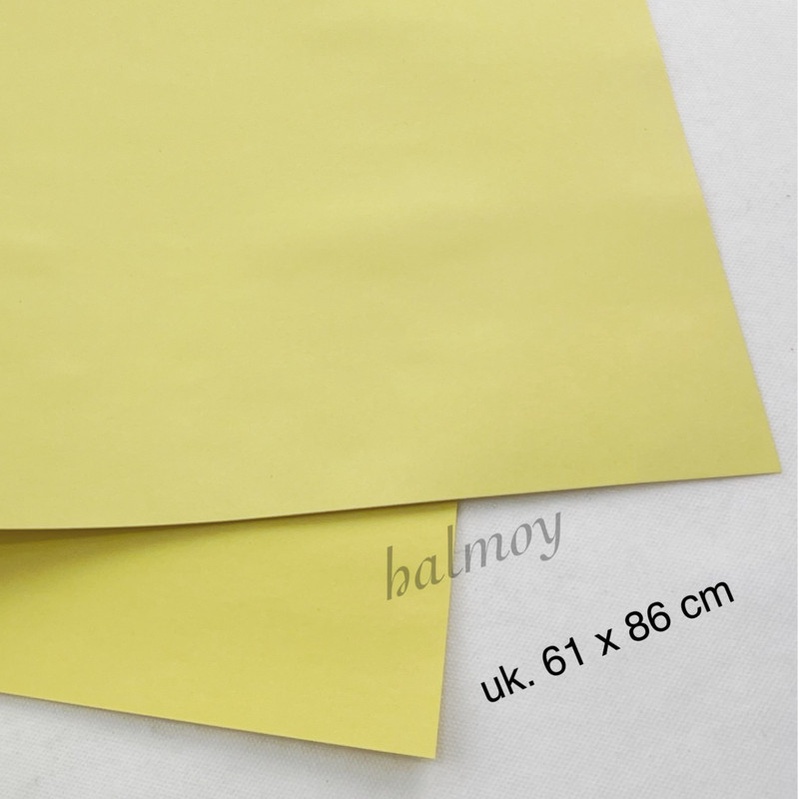 

KARTON MANILA / BC / BRIEF CASE 150 GSM 61 X 86 KUNING