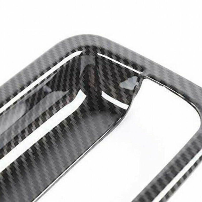 Door Handle Shell Outer Door Handle Decoration Cover ABS Carbon Fiber Grain for -Suzuki-Jimny 2019 2020 2021 JB64 JB74