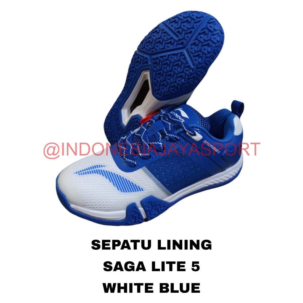LINING SAGA LITE 5 / LI-NING SAGA LITE V SEPATU BADMINTON ORIGINAL