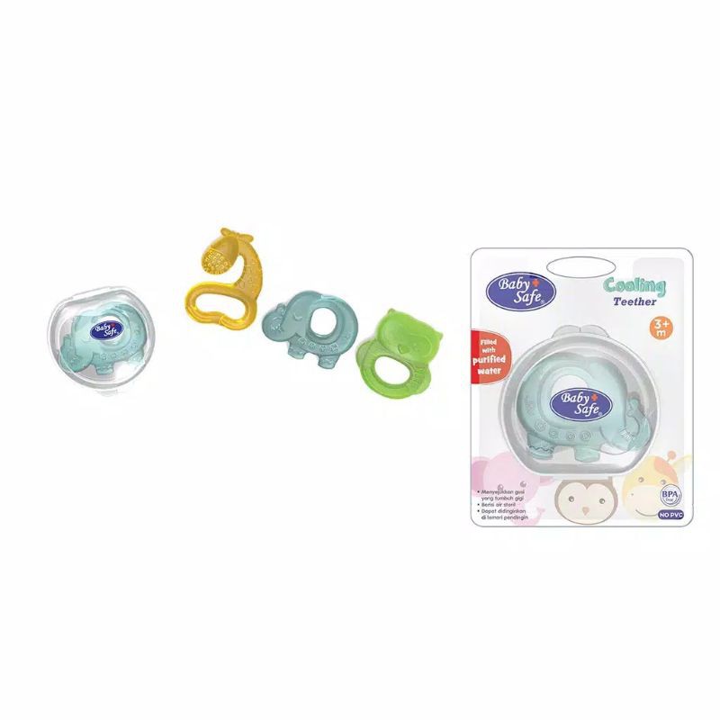 Baby Safe Teether TT005 with case kotak gigitan gigi bayi soothing babysafe