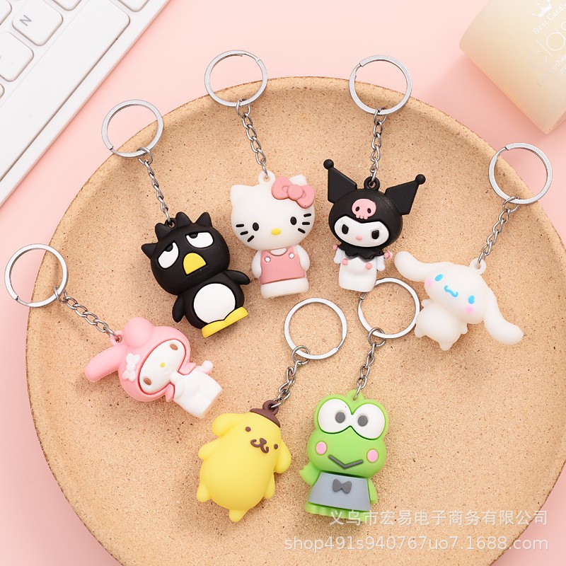 KCSA keychain karakter sanrio service gantungan kunci kitty kuromi