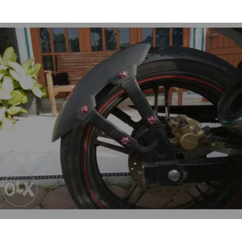 Mudguard new vixion old vixion mx king mx 135 byson verza motor bebek dll
