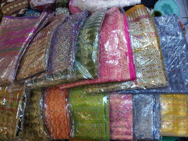 Songket Palembang murah seri warna