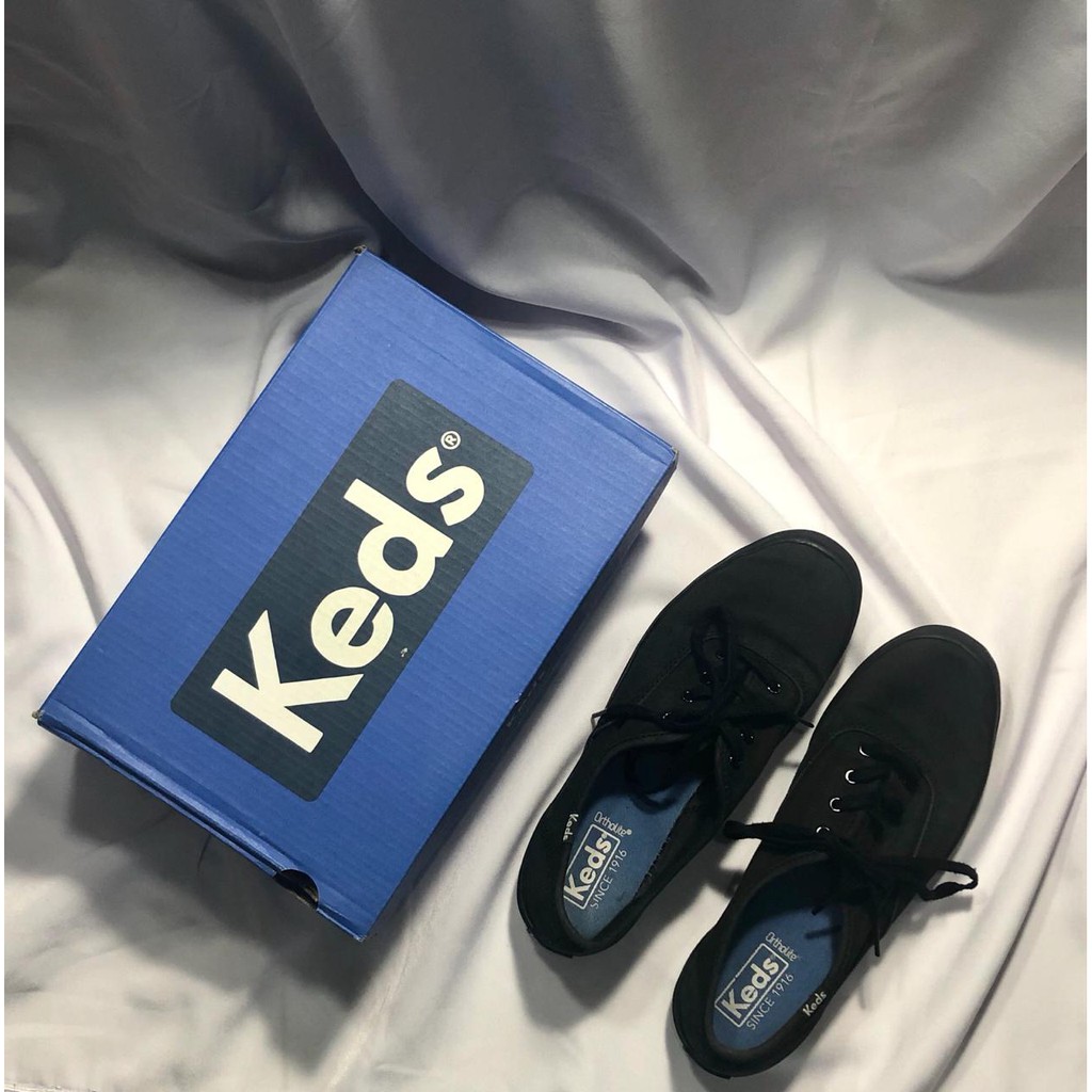 Keds Triple Black - Sepatu Hitam Wanita