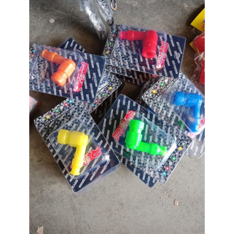 TUTUP BUSI WARNA RACING / COP BUSI / KEPALA BUSI RACING / TUTUP BUSI MOTOR WARNA / TUTUP BUSI