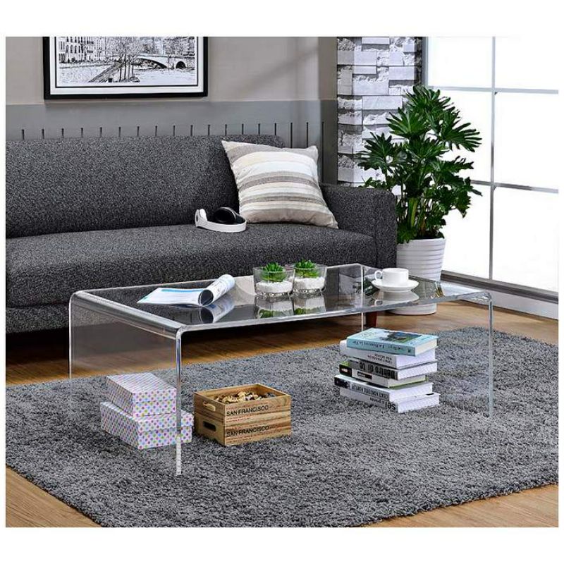 Meja akrilik acrylic 10mm