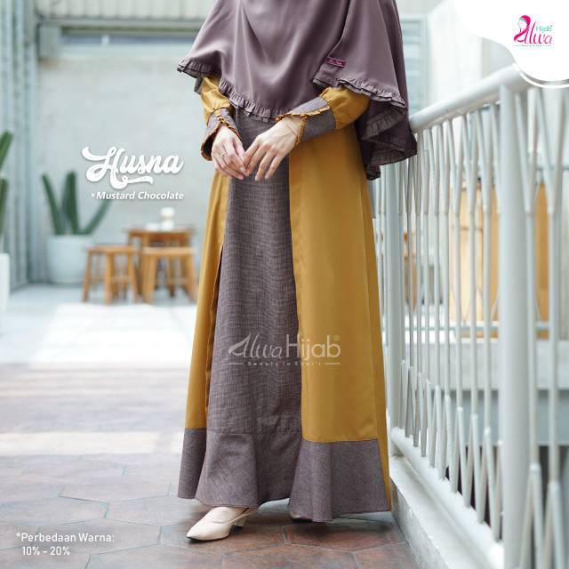 GAMIS SYARI HUSNA || ALWA HIJAB