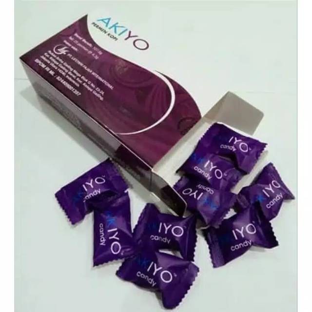 OBAT KUAT PRIA TAHAN LAMA - Permen Kopi Akiyo Candy - Permen stamina