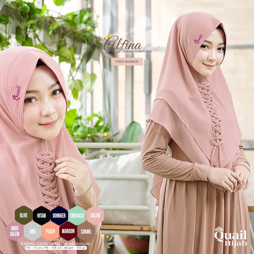 Jilbab ALFINA by Quail Hijab