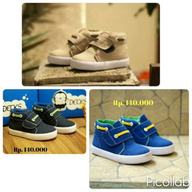SEPATU DECKS KIDS SERIES GENESIS