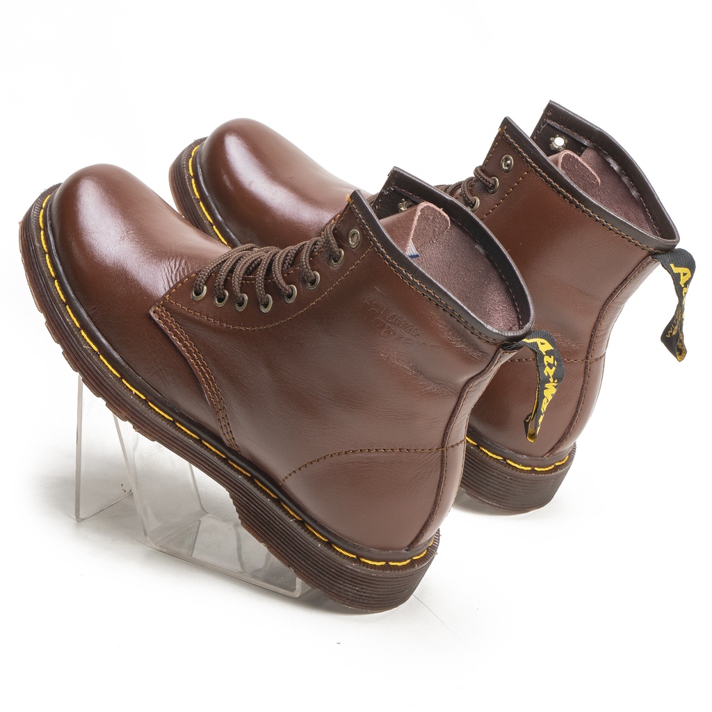 Sepatu Boot Pria Boots Casual Kulit Asli Docmart Like Dr Martens 1080