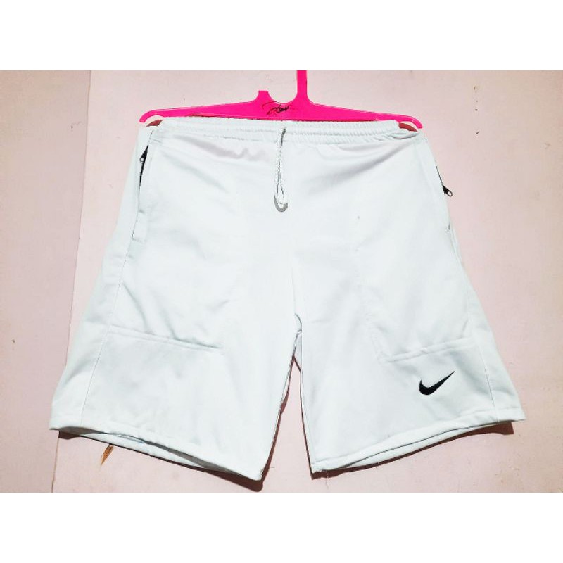 celana resleting putih batminton voli tenis futsal/celana resleting /celana olahraga /kolor putih