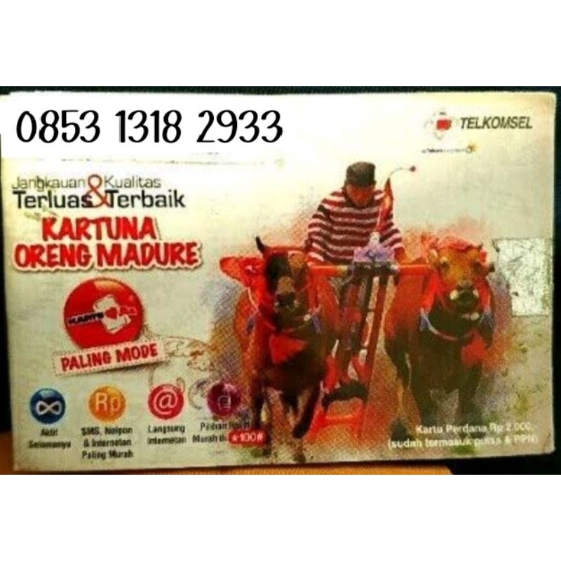 Kartu AS Madura Murah Tarif Lama