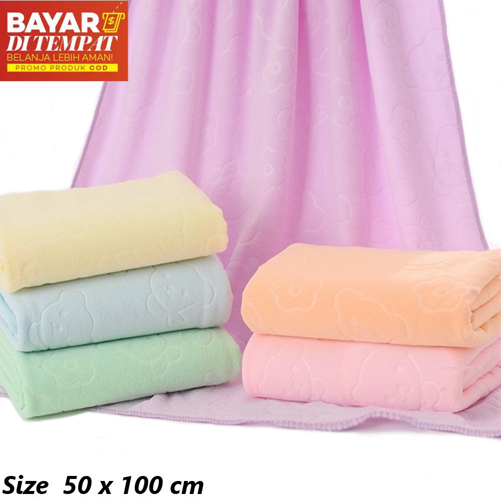 Handuk Bayi Star Lembut 100X50cm Halus SNI