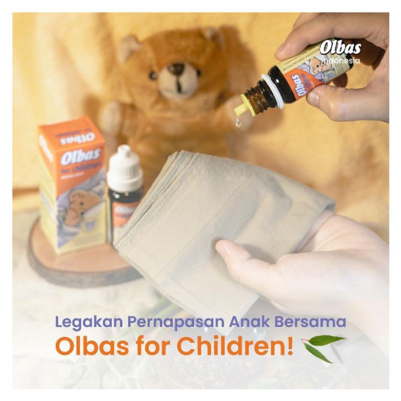 Olbas for Children Minyak Inhalant Dekongestan Bayi dan Anak 12ml