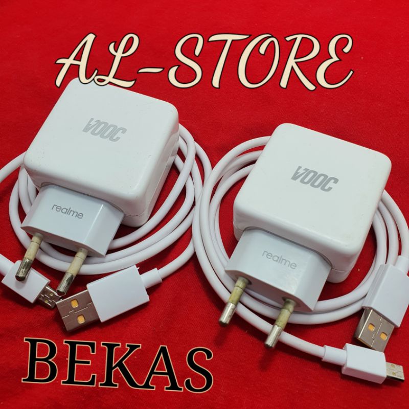Charger Realme Vooc 20Watt Type Micro 4Amper Cas Original Fast Charging Dijamin Ori Cabutan Hp Bekas