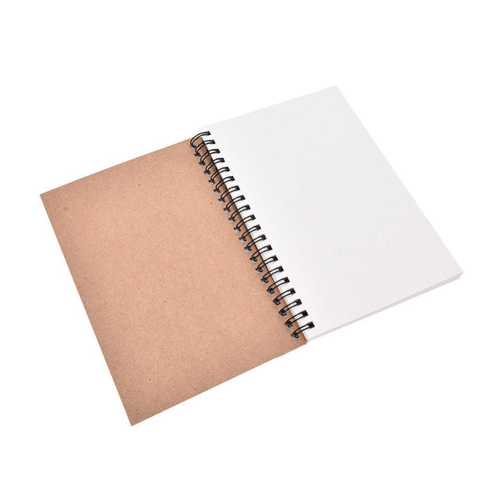 Lanfy Retro Notebook Back Reeves Terikat Spiral Coil Book Blank