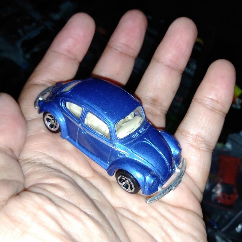 Vw Beetle Blue Baja Bug Biru Diecast Jadul City Classic Car Maisto Mobil Klasik Rare Vintage Detail