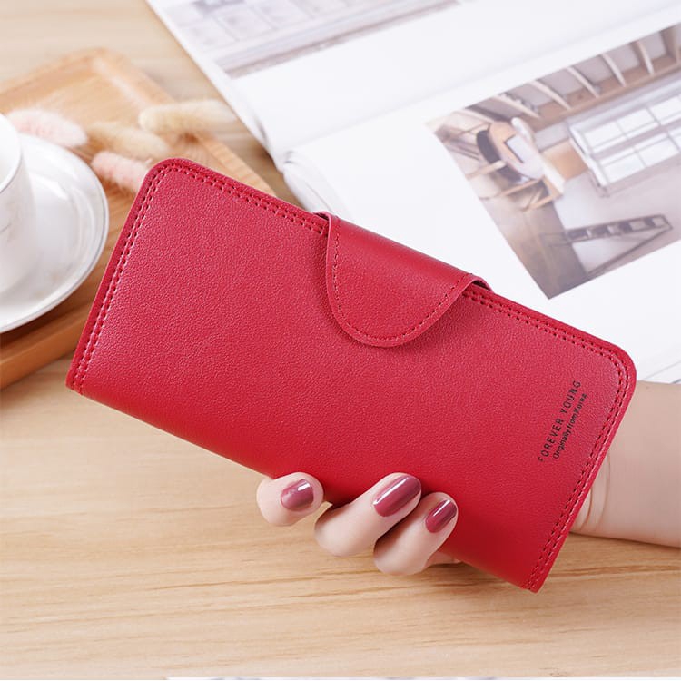 (COD)Dompet Wanita AS01  Panjang  Dompet wanita import Panjang Tipis