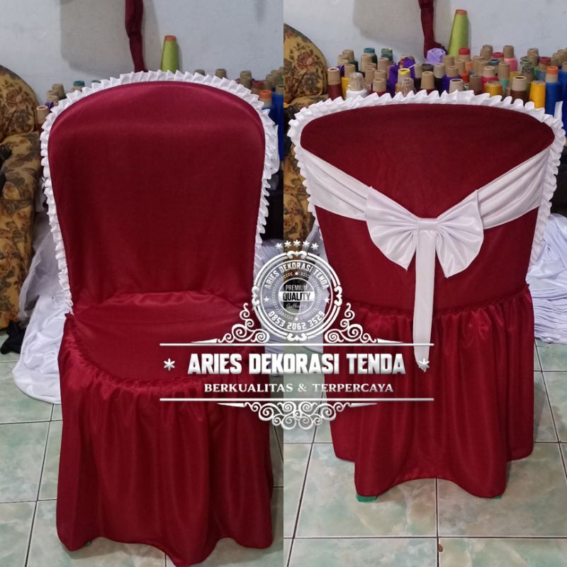 sarung kursi plastik napolly 101 tanpa busa