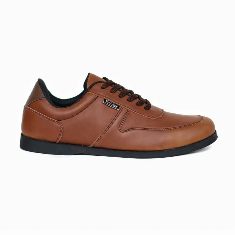 COZY| Sepatu Sneakers Kerja Modern Pria John Carter Neacal Original - Sepatu Kulit Pria