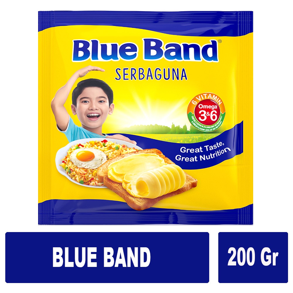 

Blue Band Serbaguna Margarin Sachet 200 gr