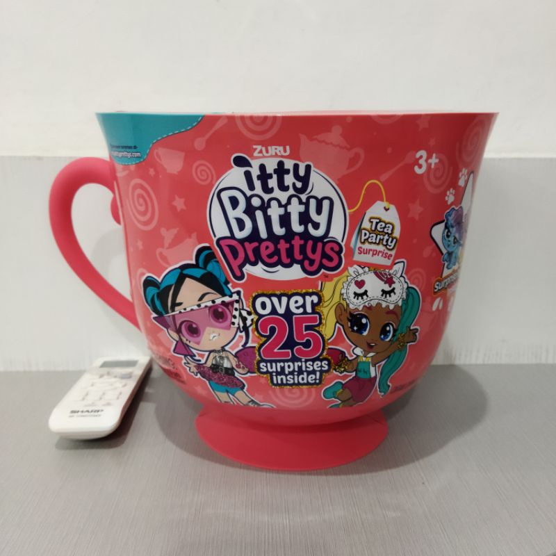 ori original zuru itty bitty prettys big tea party surprise teacup doll boneka teh hadiah kado anak