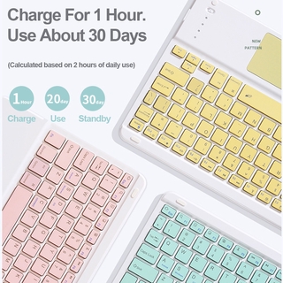 Hexu Magic Wireless Bluetooth Macaron Magnetic Keyboard