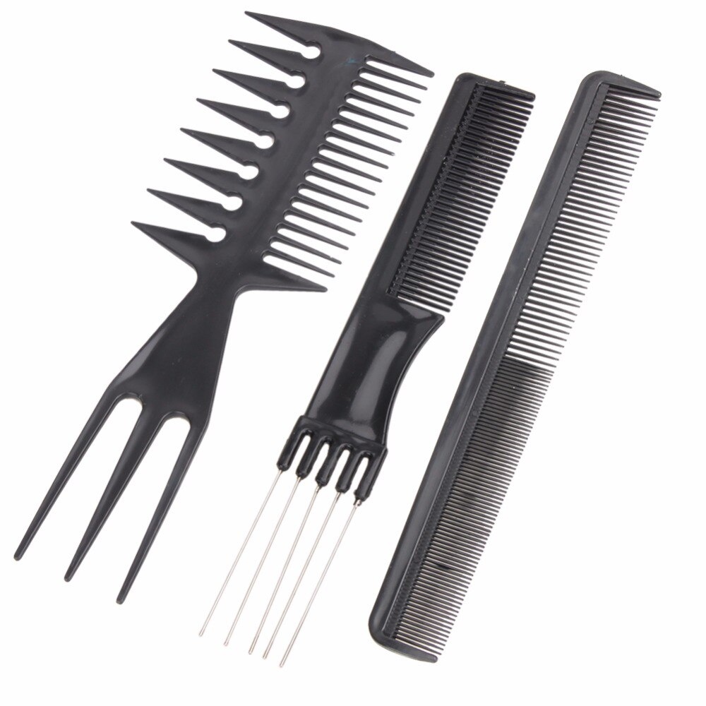 Sisir Rambut Salon Rontok Barbershop 10 Pcs Pria Wanita Hair Comb