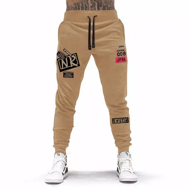 N_S Celana Pria/Wanita Panjang Jogger New_Rums