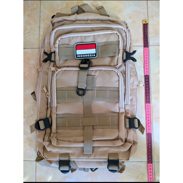 TAS RANSEL LIBANON BAHAN CONDURA 50L UKURAN JUMBO fre 1 logo