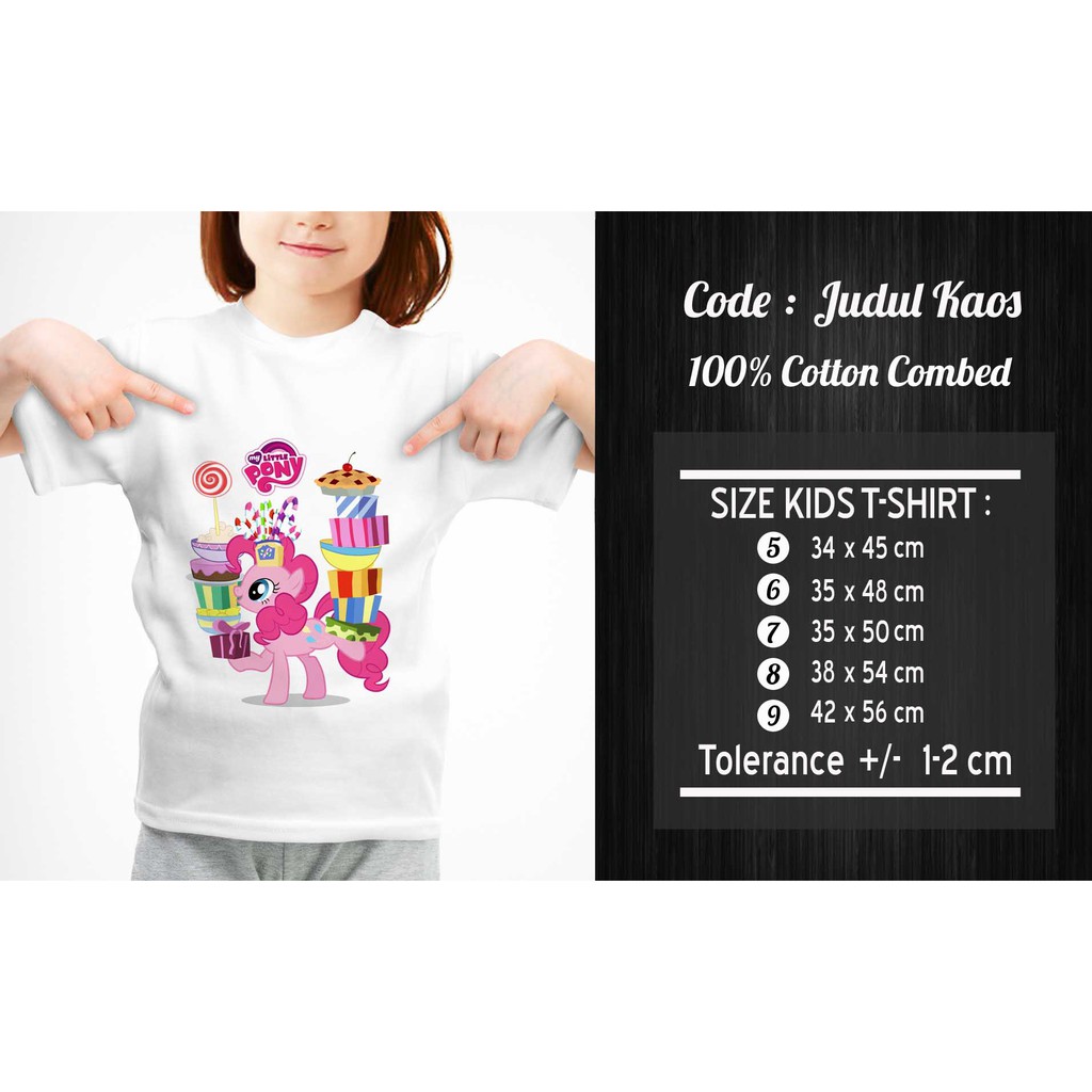 [FREE NAMA !!] Kaos Dewasa / Baju Dewasa My Little Pony