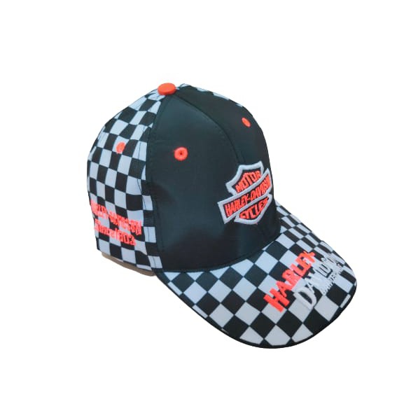 Topi racing catur bordir motogp_PURANGSAKATO SHOP